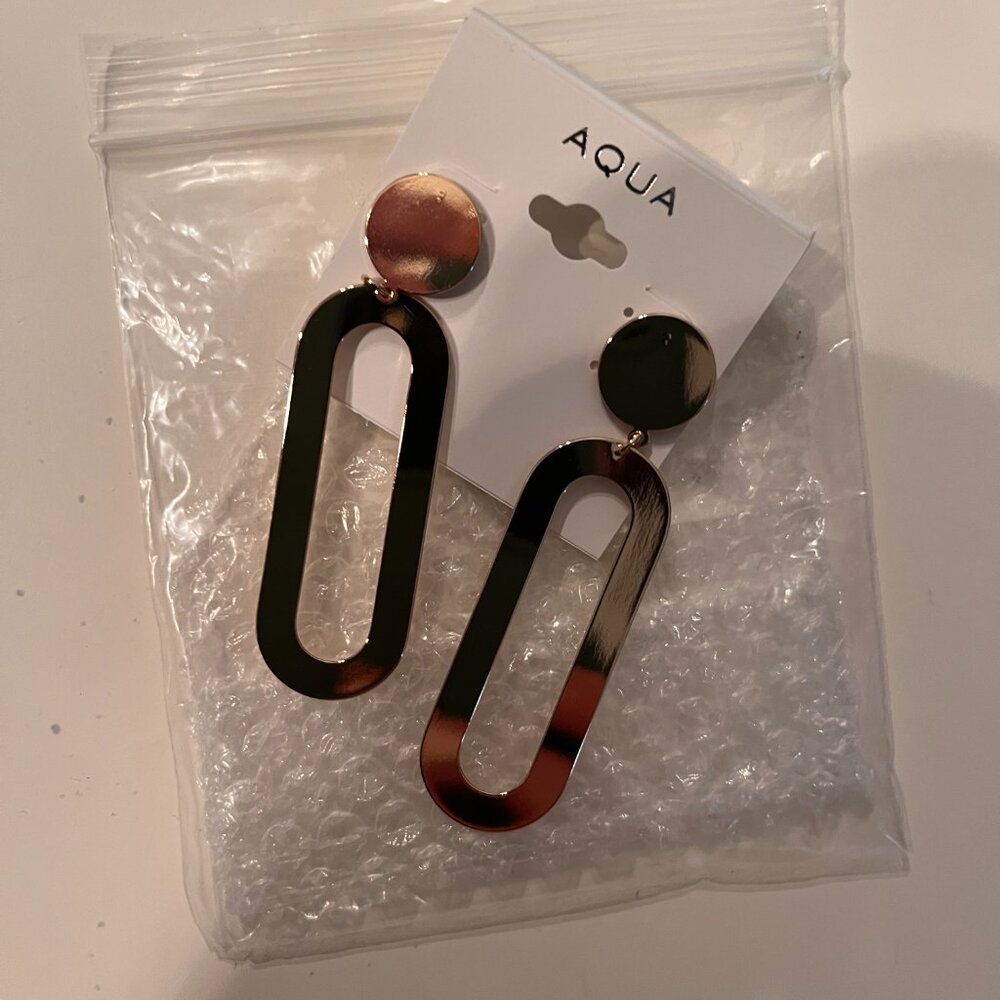 Drop Earrings (Geometric) by Aqua New in Packaging‎ - Picture 5 of 11